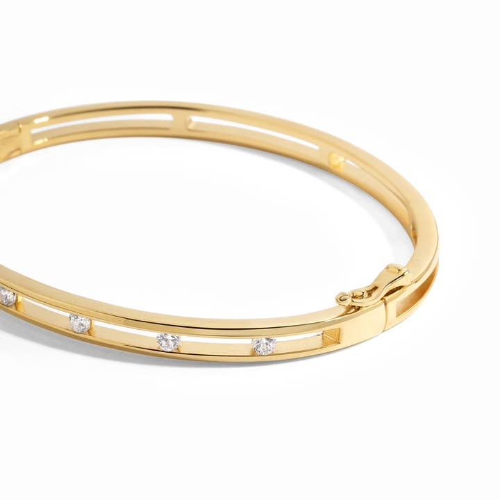 CZ Studded Bangle