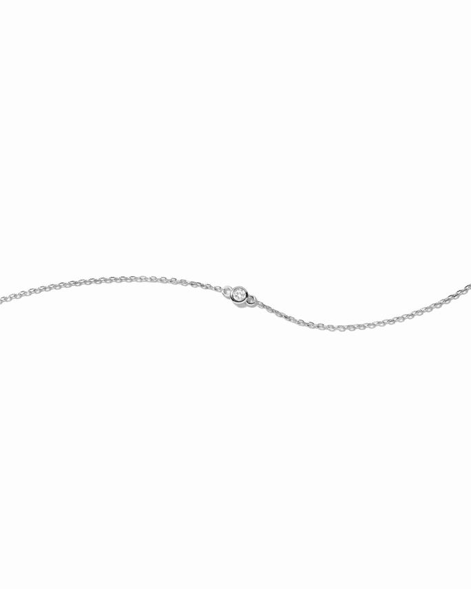 CZ Diamond Bezel Bracelet