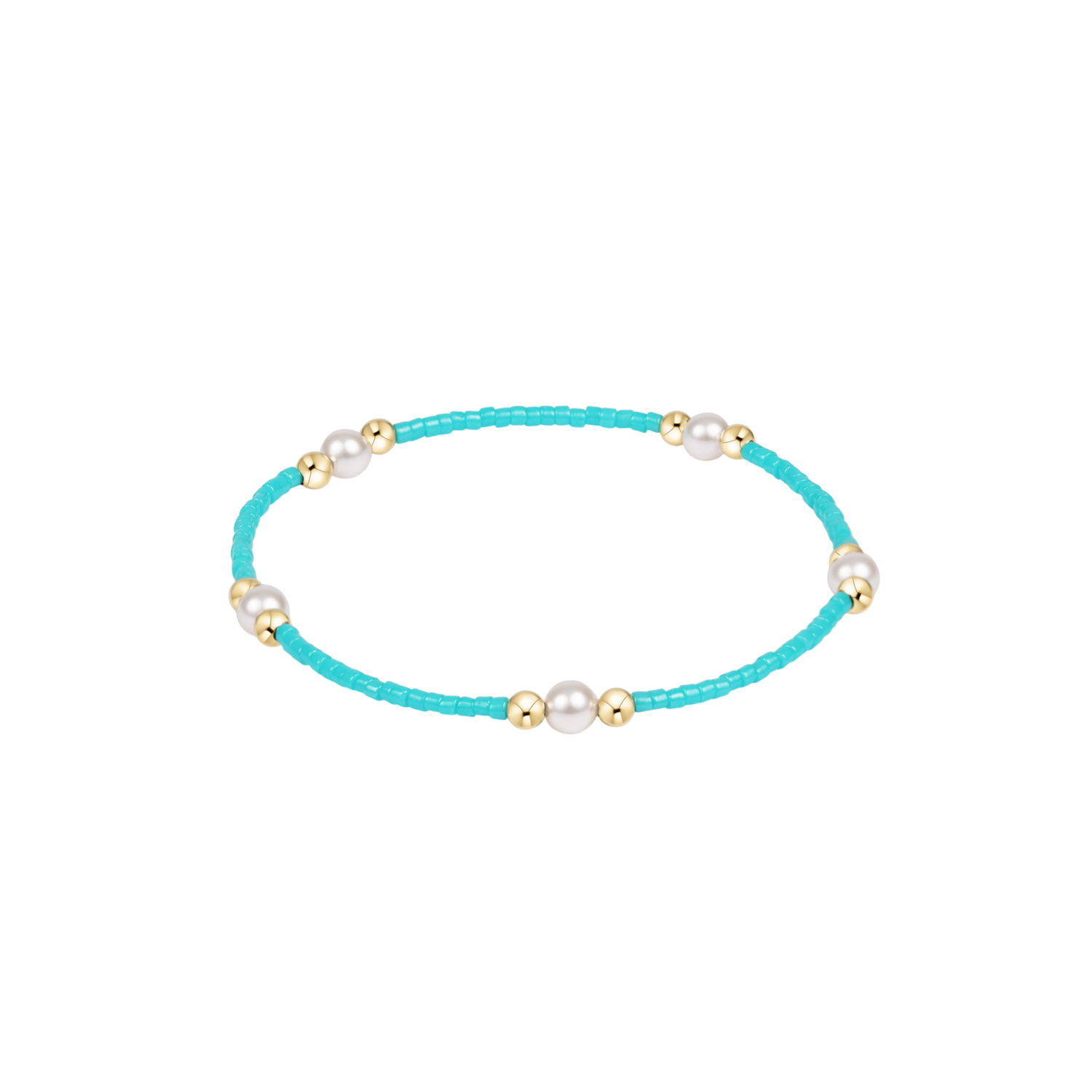 Hope Purpose Pearl Bracelet - Turquoise
