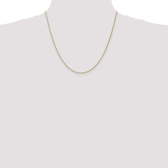 10K Yellow Gold 1.05mm Spiga Neckchain  - 20"