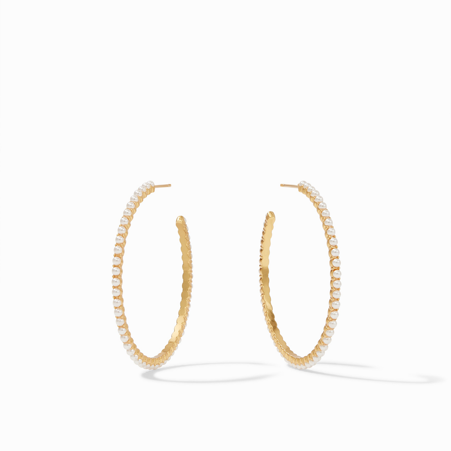 Juliet Hoop - Pearl - Large