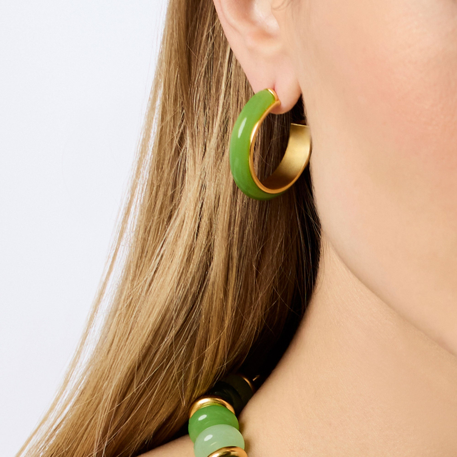 Carnaby Hoop - Palmetto Green - Medium