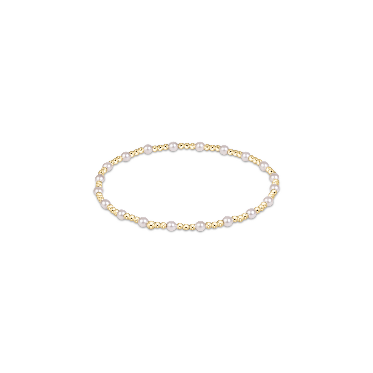 eNewton Designs egirl Sincerity Pearl 3mm Bracelet