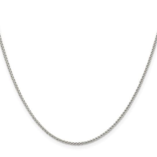20" Sterling Silver 1.5mm Spiga Chain