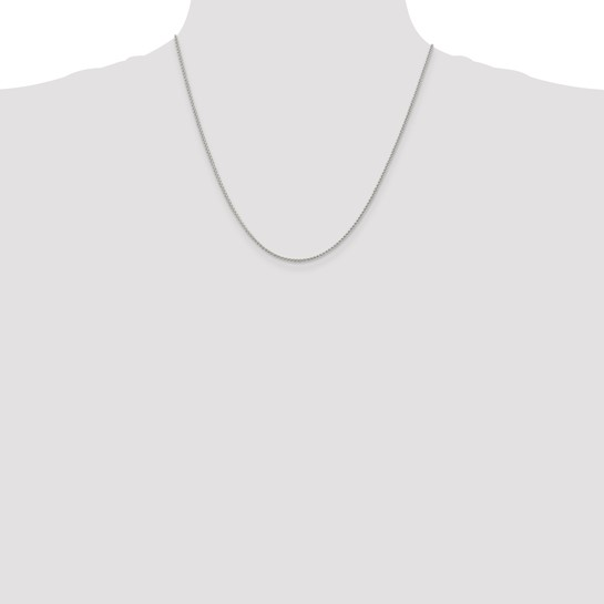 20" Sterling Silver 1.5mm Spiga Chain