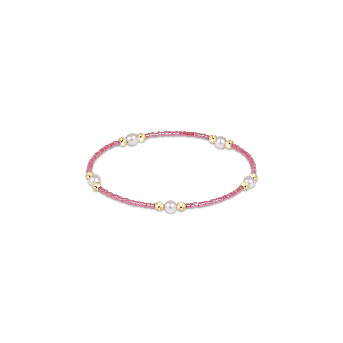 Hope Purpose Pearl Bracelet - Pink Champagne