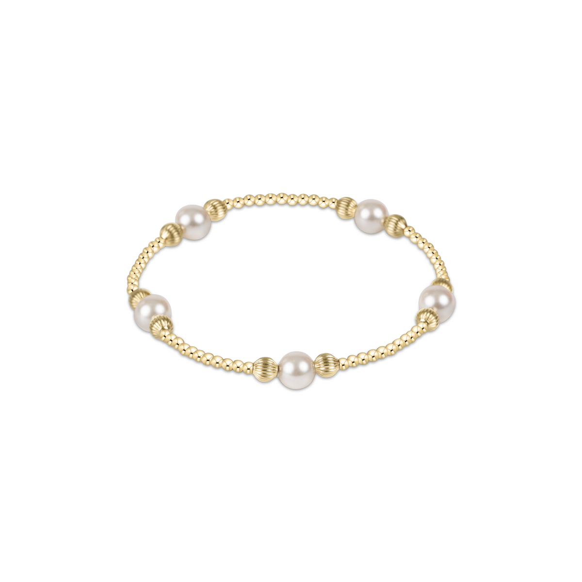 Purpose Pearl 6mm Dignity Gold Bracelet