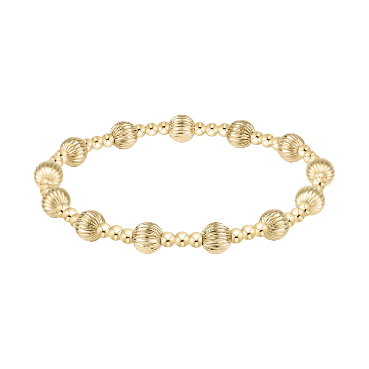 Dignity Sincerity Gold 6mm Bracelet