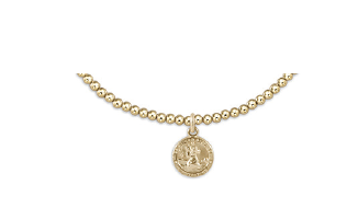 Classic Gold 2mm Bracelet - Protection Small Gold
