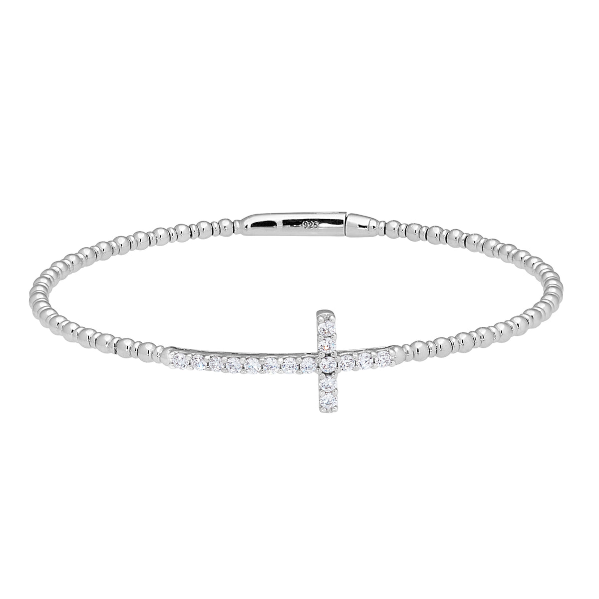Single Cross Flex Bracelet