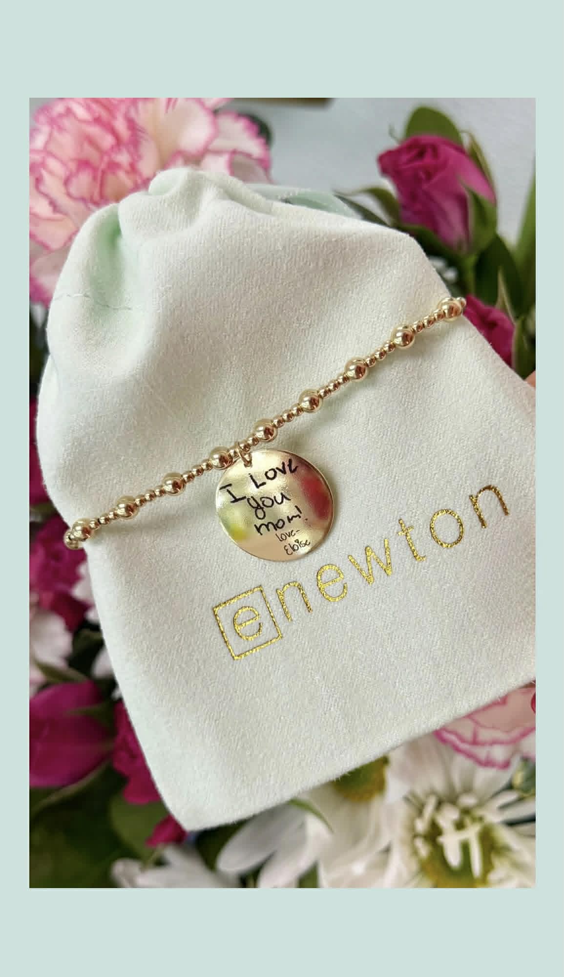 Custom Handwriting Charm
