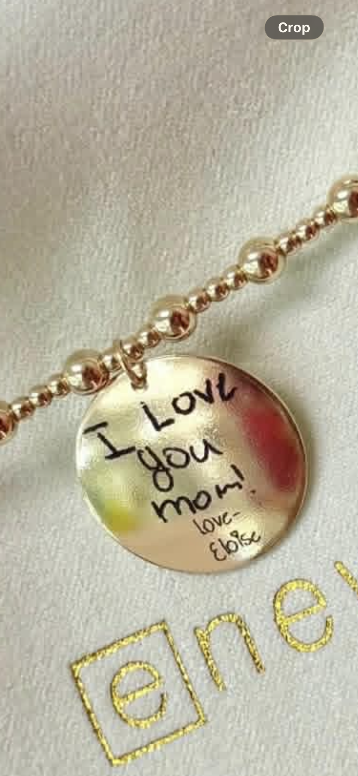 Custom Handwriting Charm
