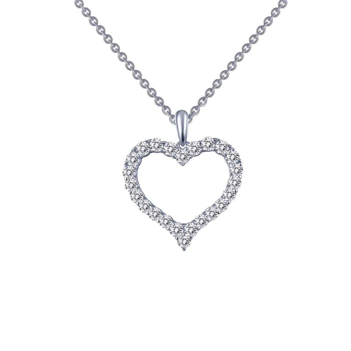 PD CL S.S. PT  0.96 CTW OPEN HEART 18