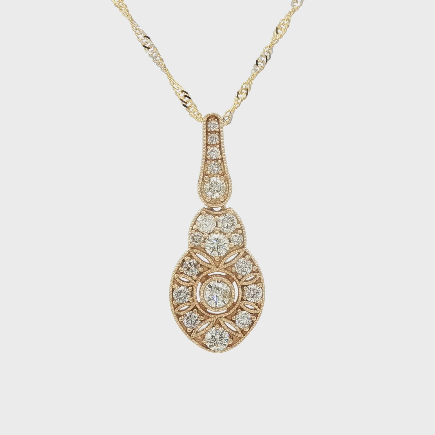 Diamond Pendants & Charm