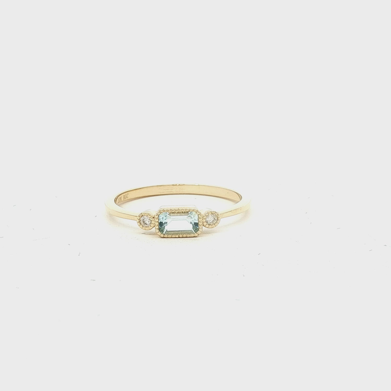 "Davis" Aquamarine