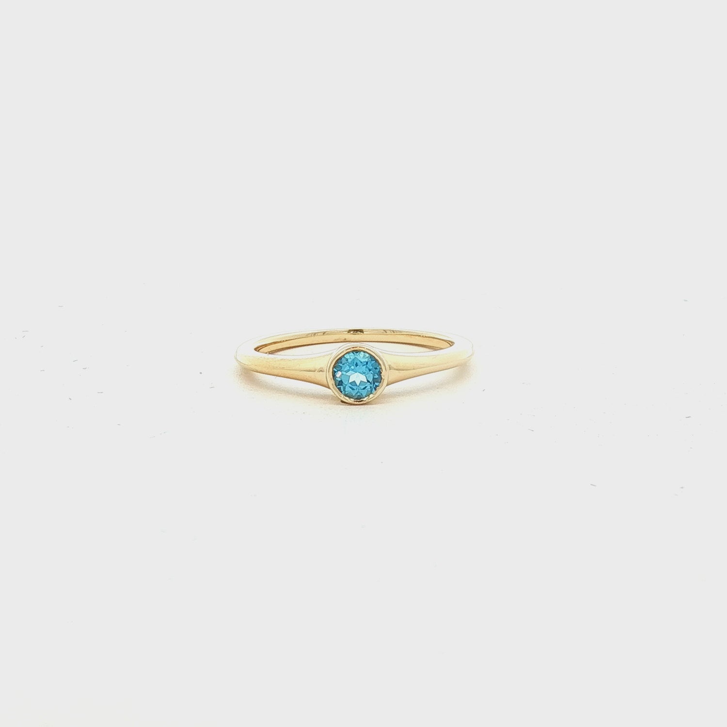 "Cora" Blue Topaz