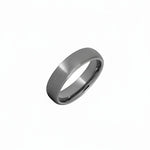 Selman's Jewelers men's domed tungsten wedding band with satin finish, size 13.