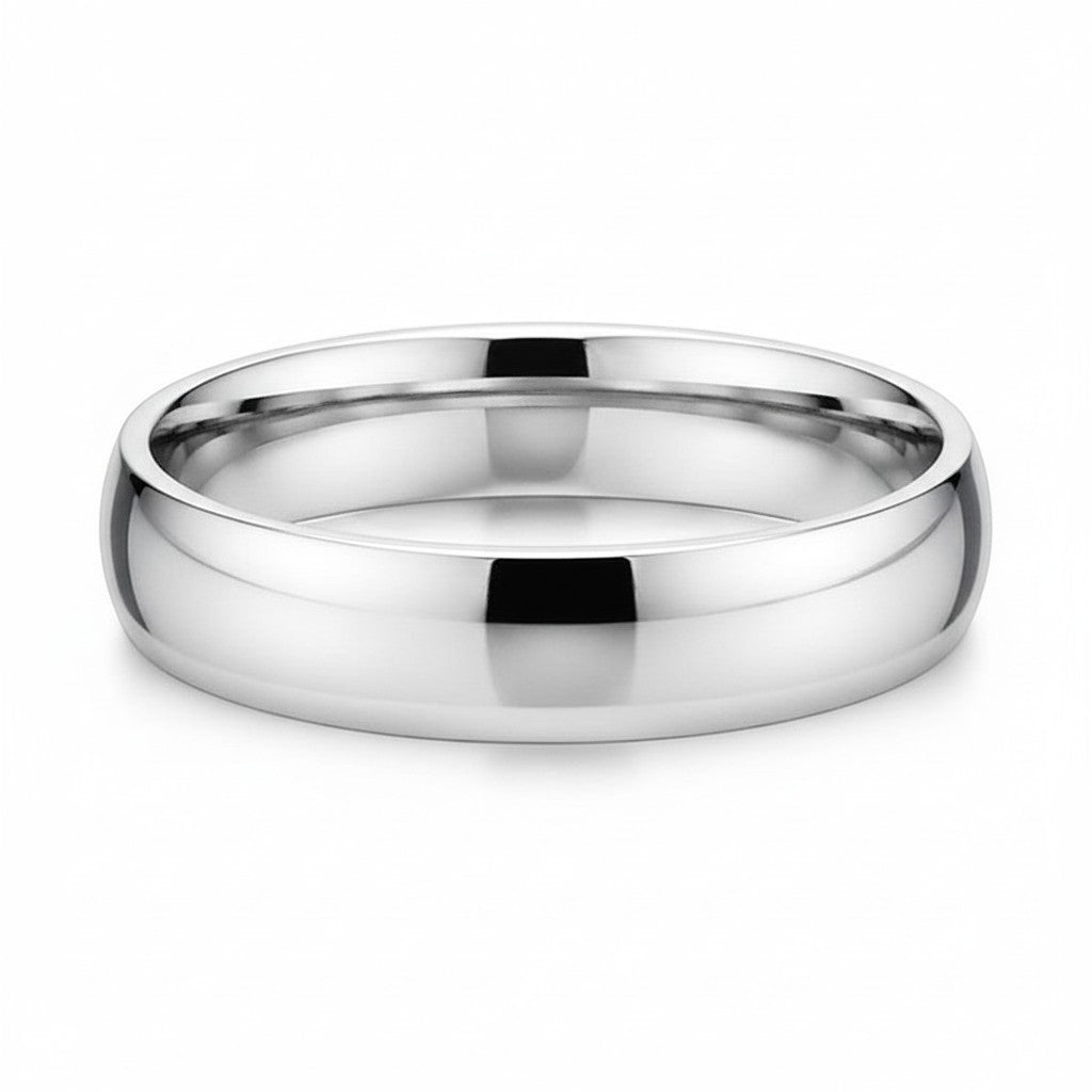 Selman's Jewelers 6mm tungsten dome high polish men's wedding band, size 13.